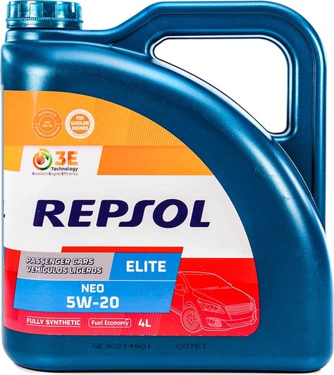 Моторна олива Repsol Elite Neo 5W-20 4 л на Dodge Viper