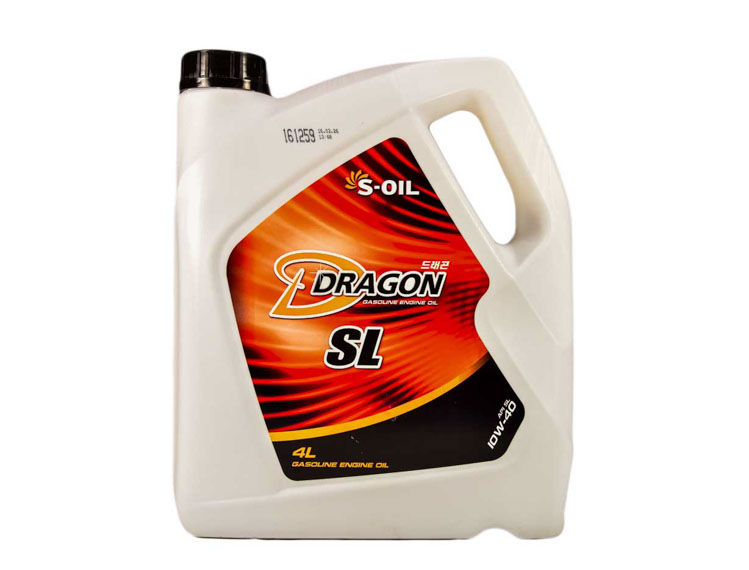 Моторное масло S-Oil DRAGON SL 10W-40 4 л на Hyundai i40
