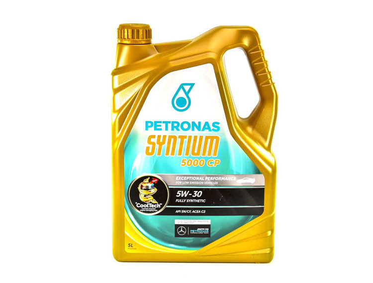Моторное масло Petronas Syntium 5000 CP 5W-30 5 л на Kia Sorento