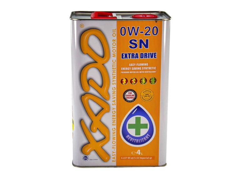 Моторное масло Xado Atomic Oil SN 0W-20 4 л на Opel Tigra