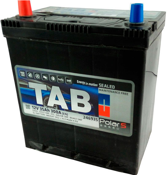 

Аккумулятор TAB 6 CT-35-L Polar S JIS 246935