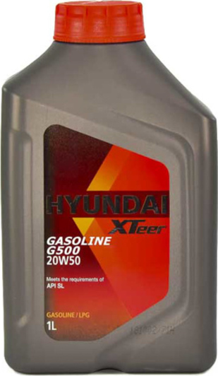 Моторное масло Hyundai XTeer Gasoline G500 20W-50 1 л на Chevrolet Niva