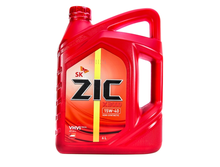 Моторное масло ZIC X3000 15W-40 6 л на Mazda Premacy