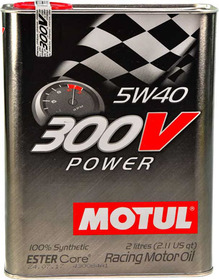 Моторное масло Motul 300V Power 5W-40 синтетическое