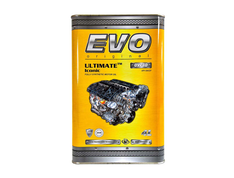 

Моторное масло EVO Ultimate Iconic 0W-40 синтетическое evoultimateiconic0w404l