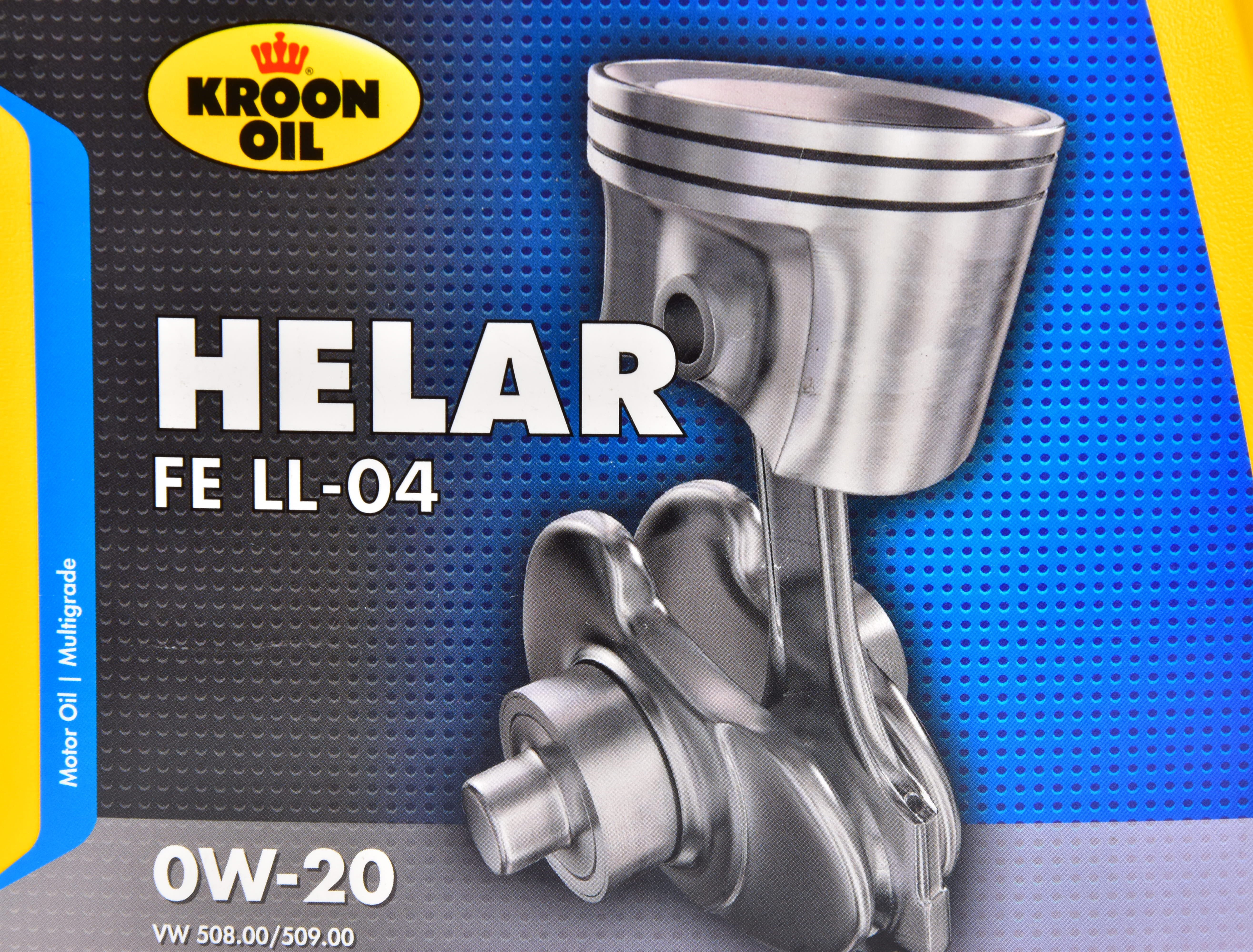 Моторна олива Kroon Oil Helar FE LL-04 0W-20 5 л на Volkswagen Vento