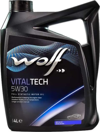 Моторное масло Wolf Vitaltech 5W-30 для Mazda 6 4 л на Mazda 6
