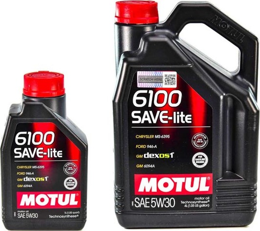 Motul 6100 SAVE-LITE 5W-30 Semi-Synthetic (4 Liter) – Autohub Pakistan