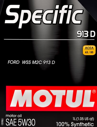 Моторна олива Motul Specific 913 D 5W-30 1 л на Chevrolet Matiz