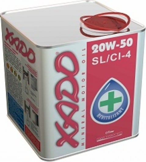 Моторное масло Xado Atomic Oil SL/CI-4 20W-50 1 л на Suzuki XL7