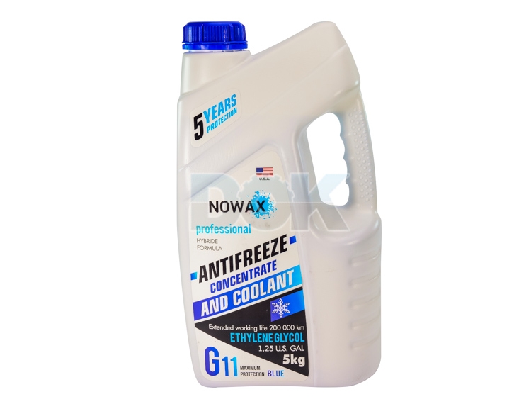 

Концентрат антифриза Nowax G11 синий NX05006