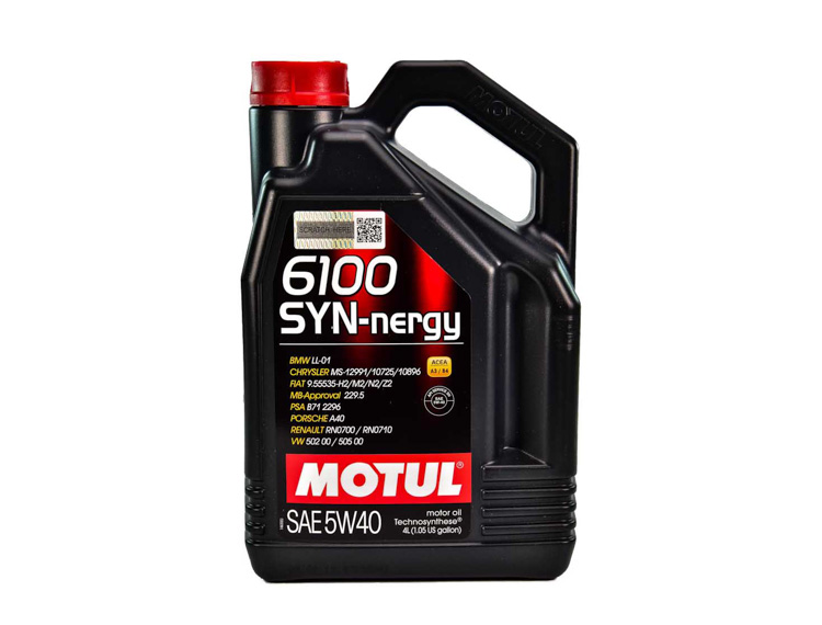 Моторна олива Motul 6100 SYN-nergy 5W-40 4 л на Mitsubishi Eclipse