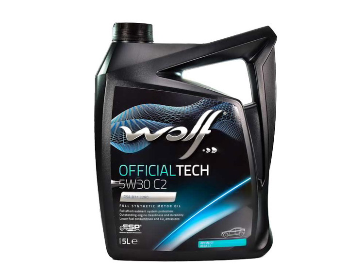 Моторное масло Wolf Officialtech C2 5W-30 5 л на Honda Stream