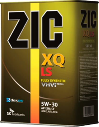 Моторное масло ZIC XQ LS 5W-30 для Mazda 323 4 л на Mazda 323