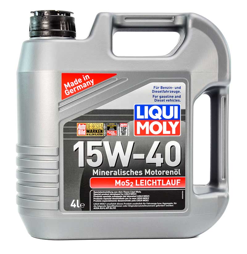 

Моторное масло Liqui Moly MoS2 Leichtlauf 15W-40 минеральное 1949