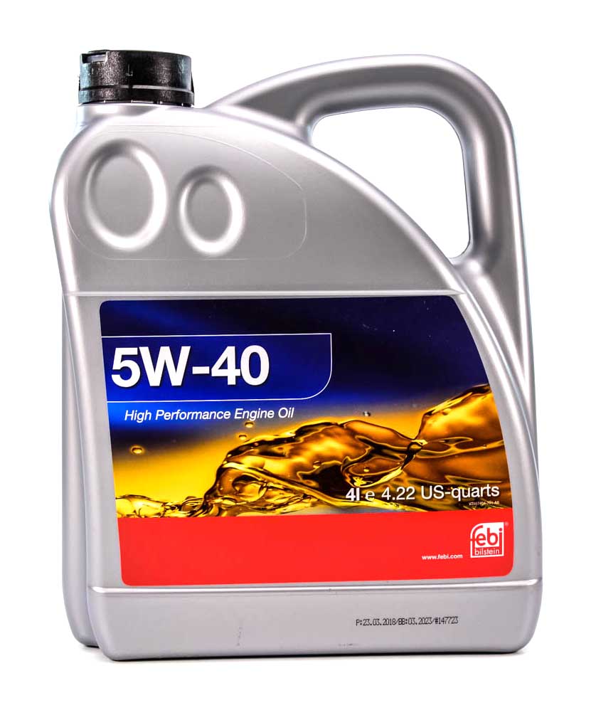 

Моторное масло Febi Engine Oil 5W-40 синтетическое 32937