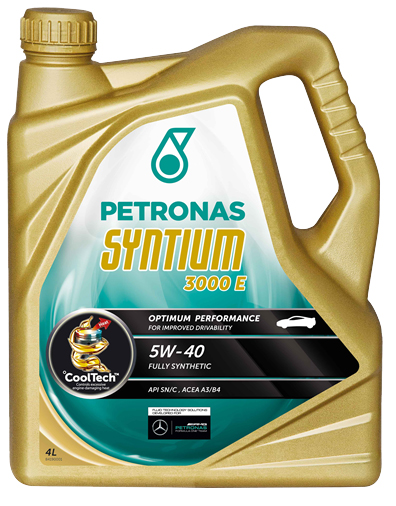 Моторна олива Petronas Syntium 3000 E 5W-40 4 л на Toyota Hilux