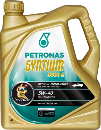 Моторное масло Petronas Syntium 3000 E 5W-40 4 л на Citroen C6