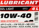 Моторное масло Axxis DZL Light 10W-40 4 л на Mitsubishi Eclipse