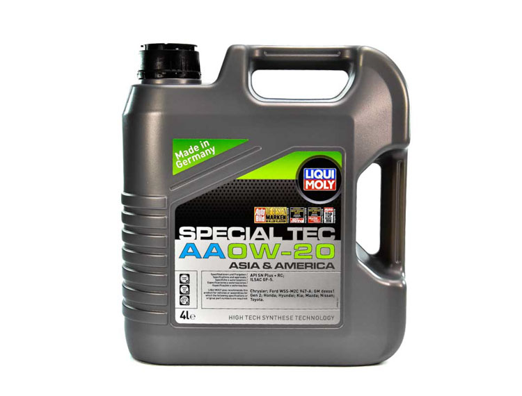 

Моторное масло Liqui Moly Special Tec AA 0W-20 синтетическое 8066