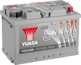 Акумулятор Yuasa 6 CT-80-R YBX5096