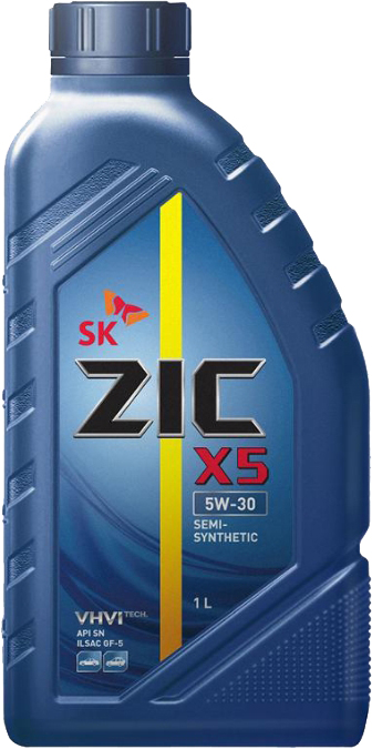 Моторное масло ZIC X5 5W-30 1 л на Kia Rio