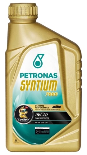 Моторное масло Petronas Syntium 7000 0W-20 1 л на Toyota Hiace
