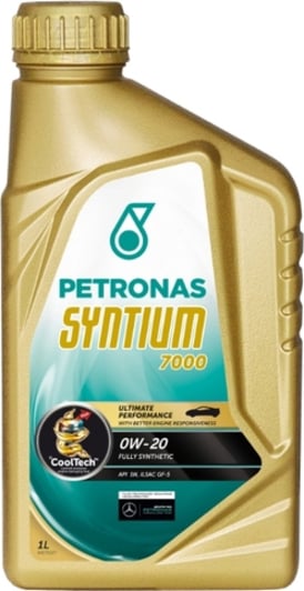 Моторное масло Petronas Syntium 7000 0W-20 1 л на Seat Alhambra