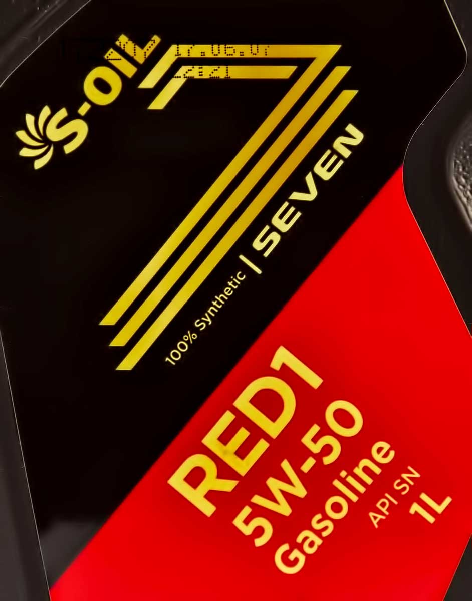 Моторна олива S-Oil Seven Red1 5W-50 1 л на Renault Trafic