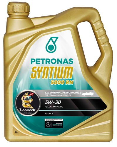 Моторна олива Petronas Syntium 5000 RN 5W-30 4 л на Opel Agila