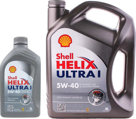 Моторное масло Shell Helix Ultra l 5W-40 синтетическое