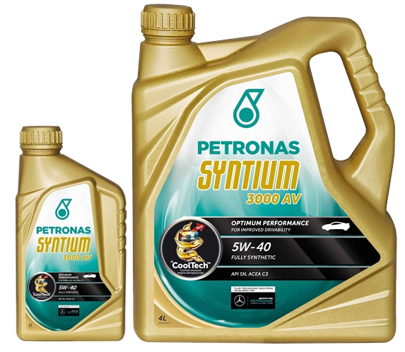 Моторное масло Petronas Syntium 3000 AV 5W-40 на Hyundai H350
