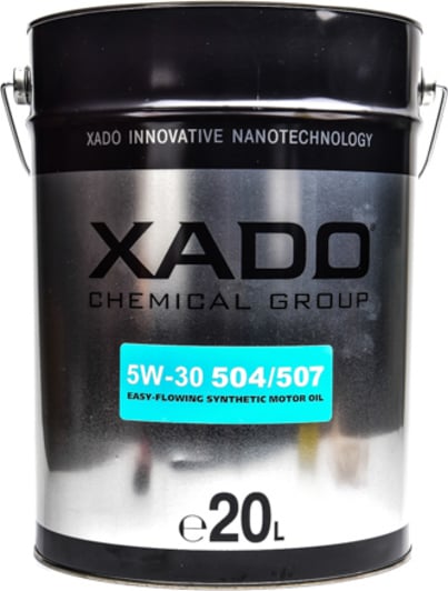 Моторна олива Xado Atomic Oil 504/507 5W-30 20 л на Hyundai Atos