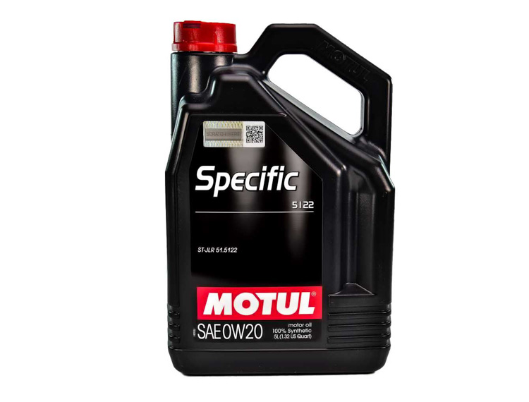 Моторное масло Motul Specific 5122 0W-20 5 л на Audi A4