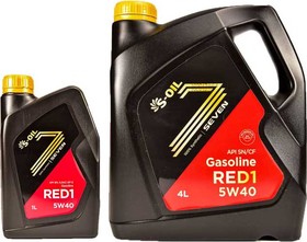 Моторное масло S-Oil Seven Red1 5W-40 синтетическое