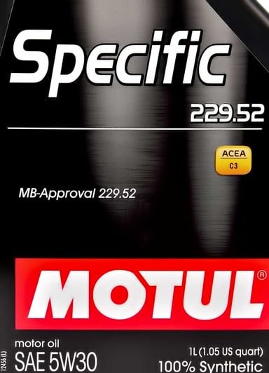 Моторна олива Motul Specific MB 229.52 5W-30 для Audi 90 1 л на Audi 90