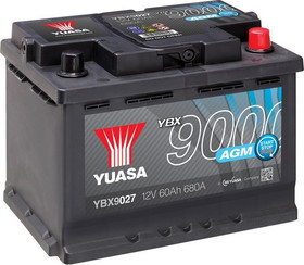 Аккумулятор Yuasa 6 CT-60-R YBX9027