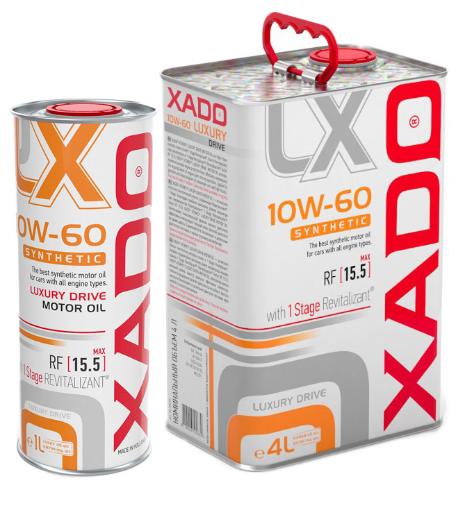 Моторна олива Xado Luxury Drive 10W-60 на Kia Picanto