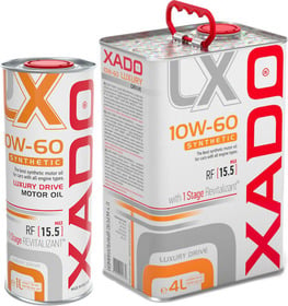 Моторное масло Xado Luxury Drive 10W-60 синтетическое