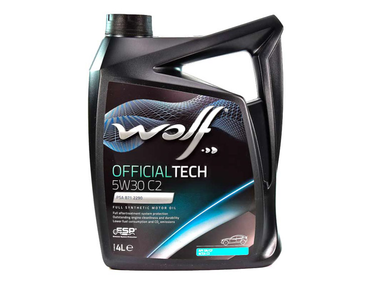 Моторное масло Wolf Officialtech C2 5W-30 4 л на Honda Stream