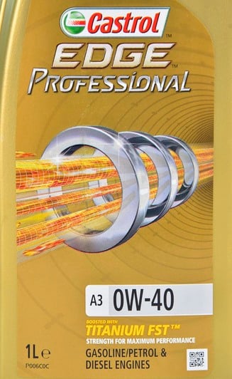 Моторна олива Castrol Professional Optimal 0W-40 1 л на BMW 1 Series