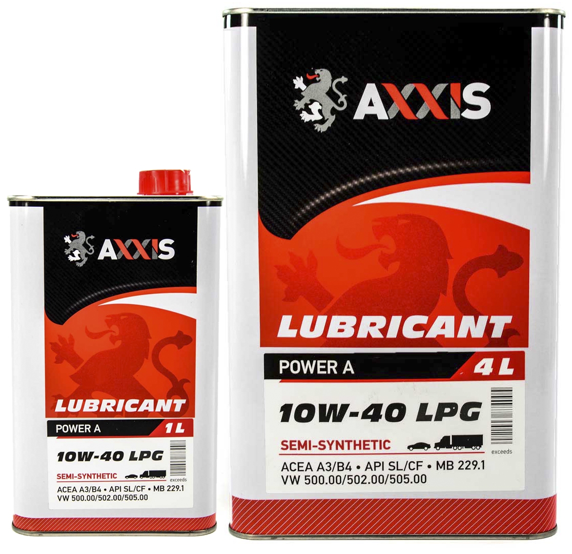 Моторна олива Axxis Power A LPG 10W-40 на Chevrolet Cobalt