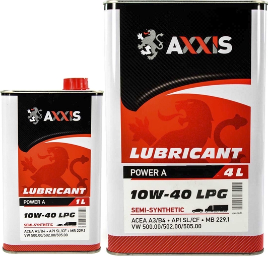 Моторное масло Axxis Power A LPG 10W-40 на Daewoo Lacetti