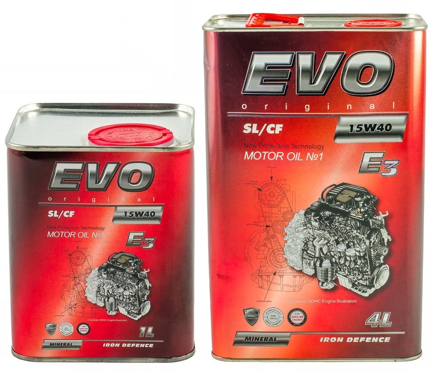 Моторна олива EVO E3 15W-40 на Peugeot 4007
