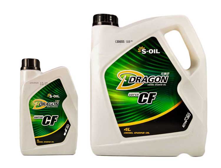 Моторна олива S-Oil Dragon CF-4/SG 10W-30 на Toyota Liteace