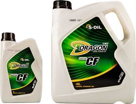 Моторное масло S-Oil Dragon CF-4/SG 10W-30 полусинтетическое