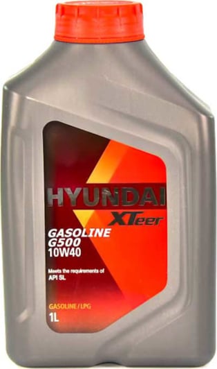 Моторна олива Hyundai XTeer Gasoline G500 10W-40 1 л на Chery M11