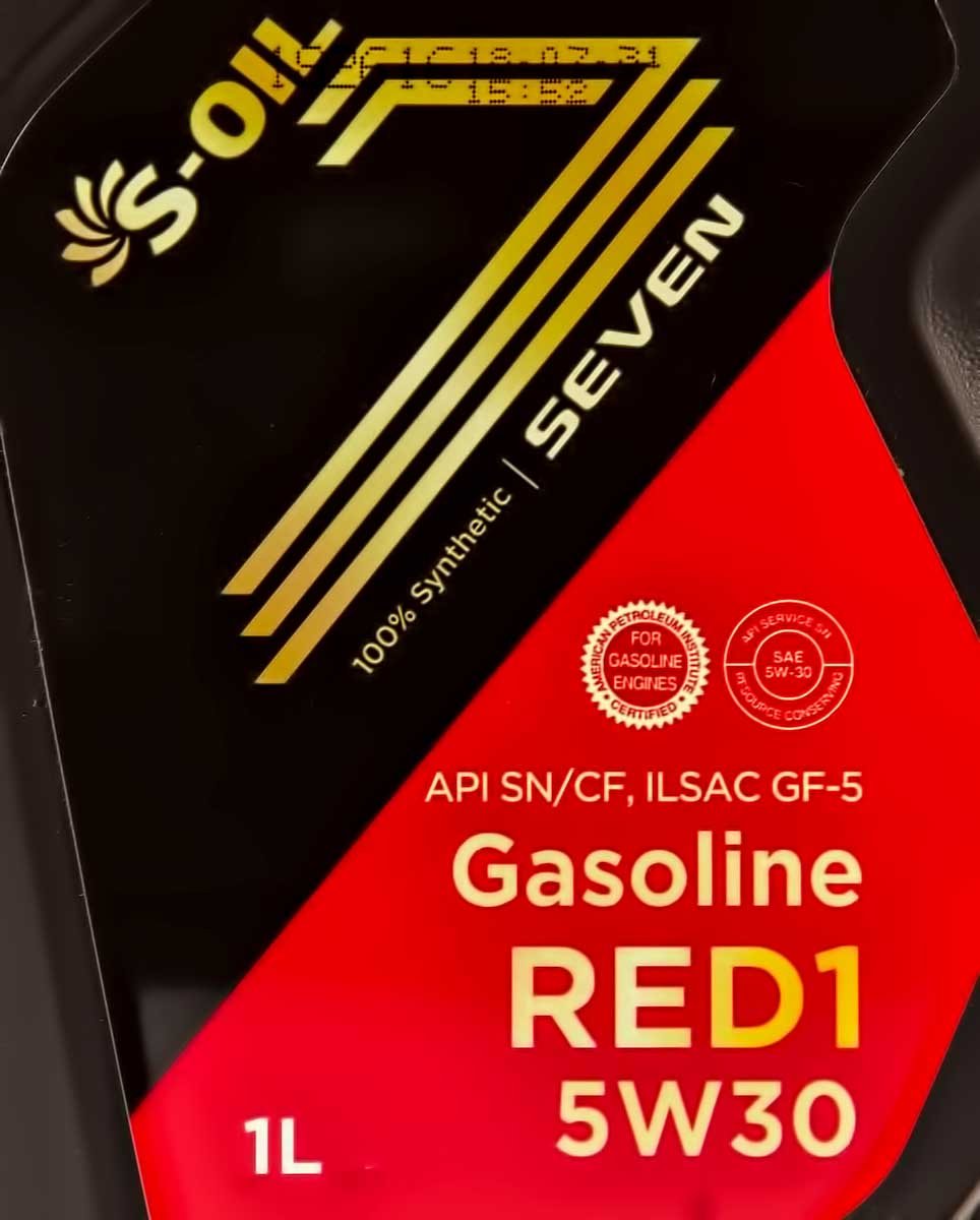 Моторна олива S-Oil Seven Red1 5W-30 1 л на Opel Vivaro