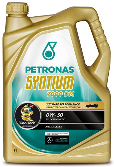 Моторное масло Petronas Syntium 7000 DM 0W-30 5 л на Chrysler Crossfire