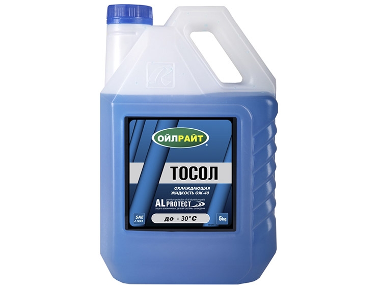

Готовый антифриз Oil right А-40 синий -30 °C 5012